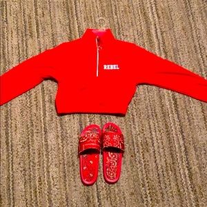 Crop top rebel jacket